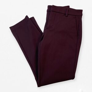 Women’s Liverpool Chinos Tailored dark purple dress pants slacks size 2 / 26